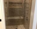 Glass shower door