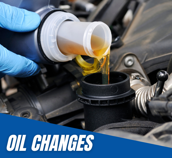 changing oil in a car