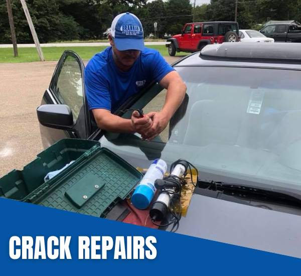 fixing a crack in a windshield