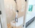 Custom glass shower